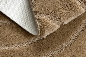 Kúpeľňový koberček SUPREME WAVES vlny, béžový
