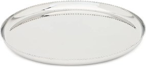 Servírovacia tácka z nehrdzavejúcej ocele ø 35,5 cm Nirela – Kave Home