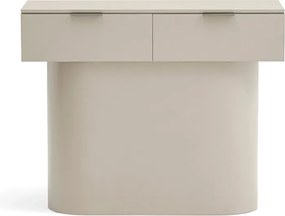 Béžový konzolový stolík 36x100 cm Totem – Teulat