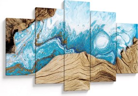 Obraz - Drevo (150x105 cm)