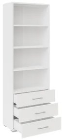 Regál Toteri 3SZ, Farby: biela