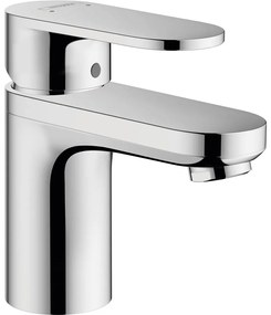 HANSGROHE Vernis Blend páková umývadlová batéria s izolovaným vedením vody, s plastovou odtokovou súpravou s tiahlom, výška výtoku 71 mm, chróm, 71570000