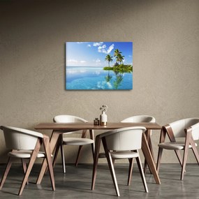 Obraz - Tropický ostrov (70x50 cm)
