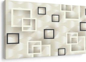 Geometrický abstraktný obraz (90x60 cm)