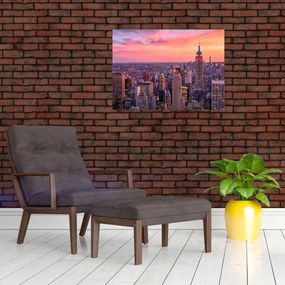 Sklenený obraz - New York (70x50 cm)