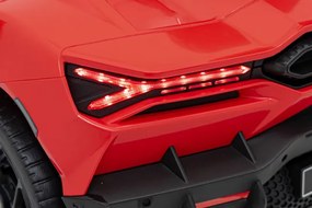 Elektrické autíčko Lamborghini Revuelto červené