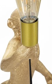 Stolná lampa Monkey 55 cm zlatá