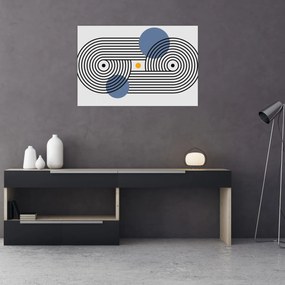 Obraz - Minimalistická abstrakcia N⁰3 (90x60 cm)