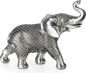 DEKORAČNÁ SOŠKA EVAN 9X25X20 CM SIVÁ