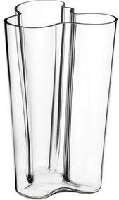 Ručne fúkaná váza Alvaro Aalto, V 25 cm