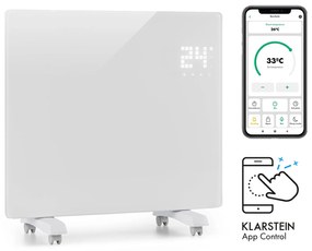 Bornholm Single Smart, konvektor, 1000 W, ovládanie cez aplikáciu, biely