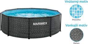 Marimex | Bazén Marimex Florida 3,05x0,91 m bez príslušenstva - motív RATAN | 10340235