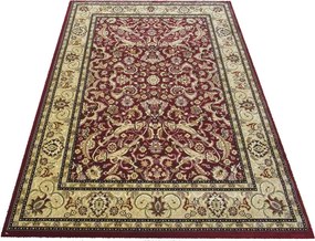 DY Červený vzorovaný koberec Exclusiv 02 Rozmer: 300x400 cm