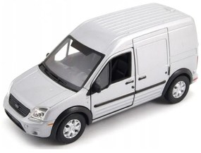 008805 Kovový model auta - Nex 1:34 - Ford Transit Connect Strieborná