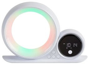 Rabalux 76109 - LED RGB Stolná lampa s reproduktorom WAKEWAY LED/5W/230V