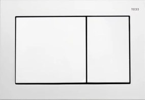 Tece Base ovládacie tlačidlo z plastu v bielej farbe lesk 9240700 9.240.700