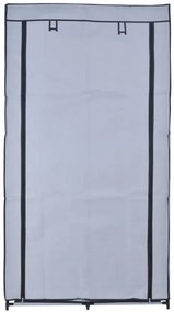 Šatníková skriňa MIRA sivá