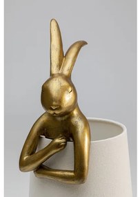 Rabbit stolná lampa 50 cm zlatá/biela
