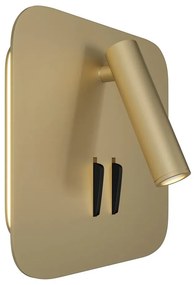 Maytoni C175-WL-01-6W-MG - LED Nástenné bodové svietidlo IOS LED/9W/230V zlatá W4103