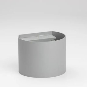 Brilagi - LED Vonkajšie nástenné svietidlo RONDO LED/6W/230V šedá IP54