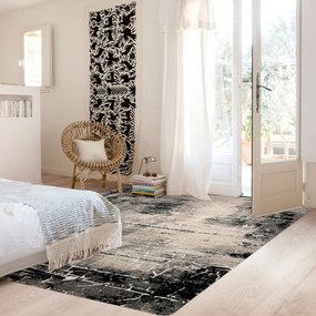 Berfin Dywany, Kusový koberec Elite 8497 Grey, 60x100, šedá, chodba / predsieň