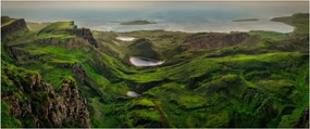 Obraz - Quiraing, Škótsko (120x50 cm)
