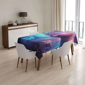 Sablio Obrus Magická plachetnica pod mesiacom - 130x170 cm