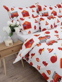Bavlnené obliečky Renforcé - Hasiči