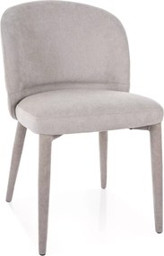 Jedálenská stolička TINO WIND, sivá