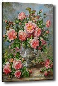 Obraz Tablo Center Fresh Flowers, 40 × 60 cm