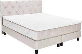 XXXLutz BOXSPRINGOVÁ POSTEĽ, 180/200 cm, béžová Esposa - Postele - 001877067001