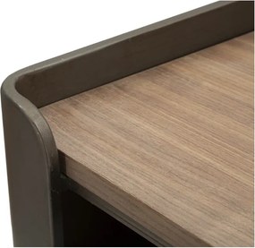 Hnedý TV stolík z jedlového dreva 150x58 cm Toronto – Mauro Ferretti