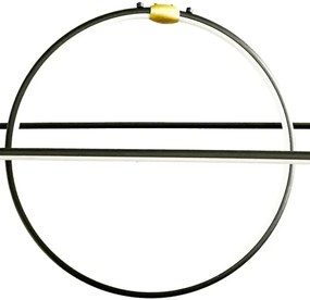 LED Stmievateľný luster na lanku LED/95W/230V 3000-6500K + diaľkové ovládanie