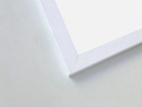 Toptabule.sk MTDR6040BBR Biela magnetická tabuľa v bielom drevenom ráme 60x40cm /