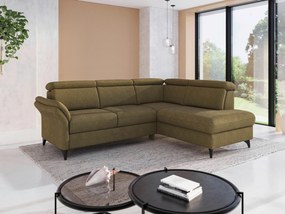 XXXLutz ROHOVÁ SEDAČKA, textil, olivovozelená Sit & More - Sedačky - 00014402582L