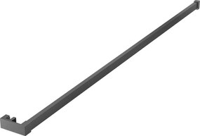 Mexen Mexen, držiak uterákov na stenu sprchovacieho kúta, grafit brúsený, 800-06-66