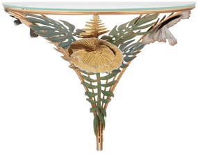 Nočný stolík v zlatej farbe Amaz – Mauro Ferretti