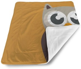 Sablio Deka pre bábätko Kreslená sova - 90x120 cm