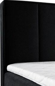 Boxspring posteľ RITA, 200x160, antracitová (pretty 21)