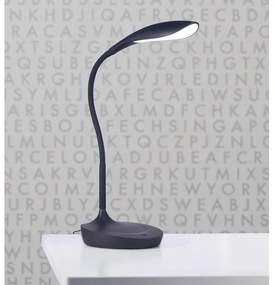 Markslöjd 106094 - LED Stmievateľná stolná lampa s USB SWAN LED/4,6W/230V