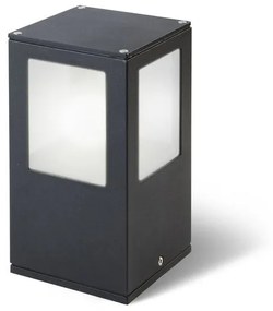 Vonkajšie nástenné svietidlo RENDL PONDER čierna E27 R10367