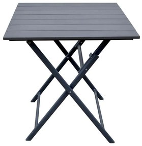 Asko a.s. CALVIN 449 - záhradný skládací stolík farba: šedá, hliník + polywood