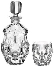 Bohemia Crystal Whisky set Lunar (1 karafa + 6 pohárov)