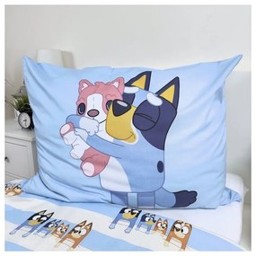 Bavlnené detské obliečky na jednolôžko 140x200 cm Bluey – Jerry Fabrics