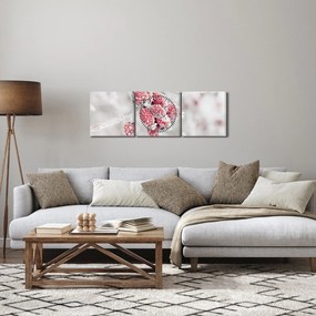 Obraz - Zamrznuté plody (s hodinami) (90x30 cm)