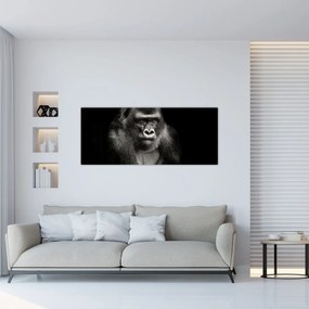 Obraz - Gorila (120x50 cm)