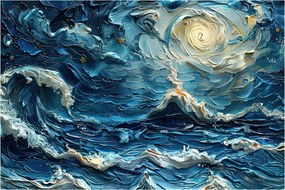 Obraz - Maľba oblohy a mora (90x60 cm)