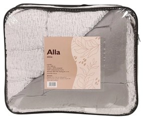 Deka Alla svetlosivá, 150 x 200 cm