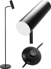 Toolight Toolight, LED podlahová lampa APP965-1F, čierna matná, OSW-04050