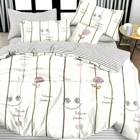 Posteľné obliečky KIDDO WHITE SMILE 140x200 cm